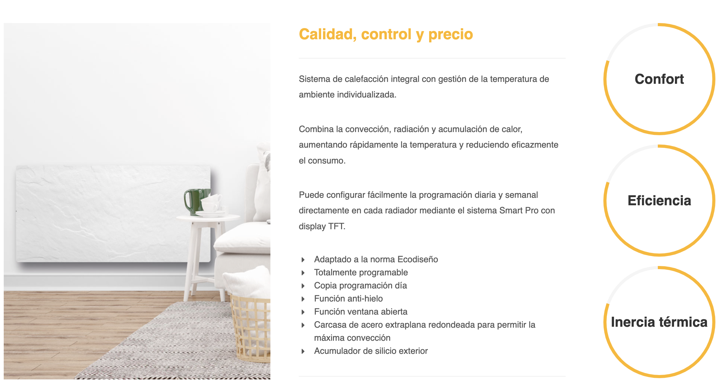 Radiador acumulador ceramico online